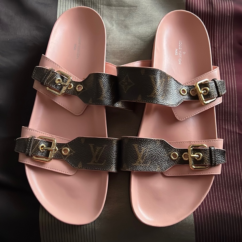 Authentic Great condition Louis Vuitton mules. Size 41.  Can provide receipt.